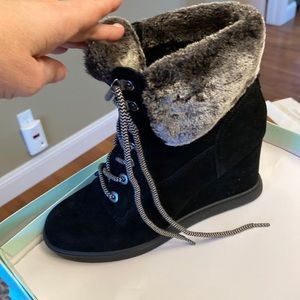 Evolve Easy Spirit Wedge Boots 10M